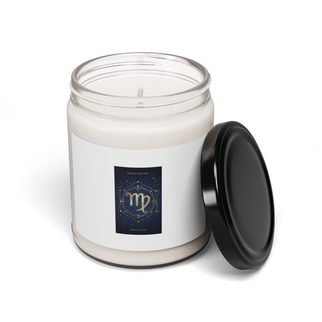 Virgo Constellation Soy Candle, Astrology Celestial Decor