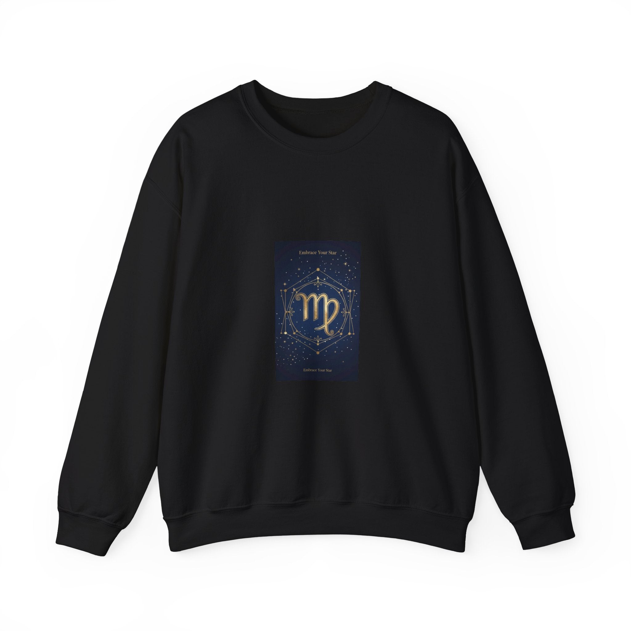 Virgo Constellation Crewneck Sweatshirt | Astrology & Celestial Motif