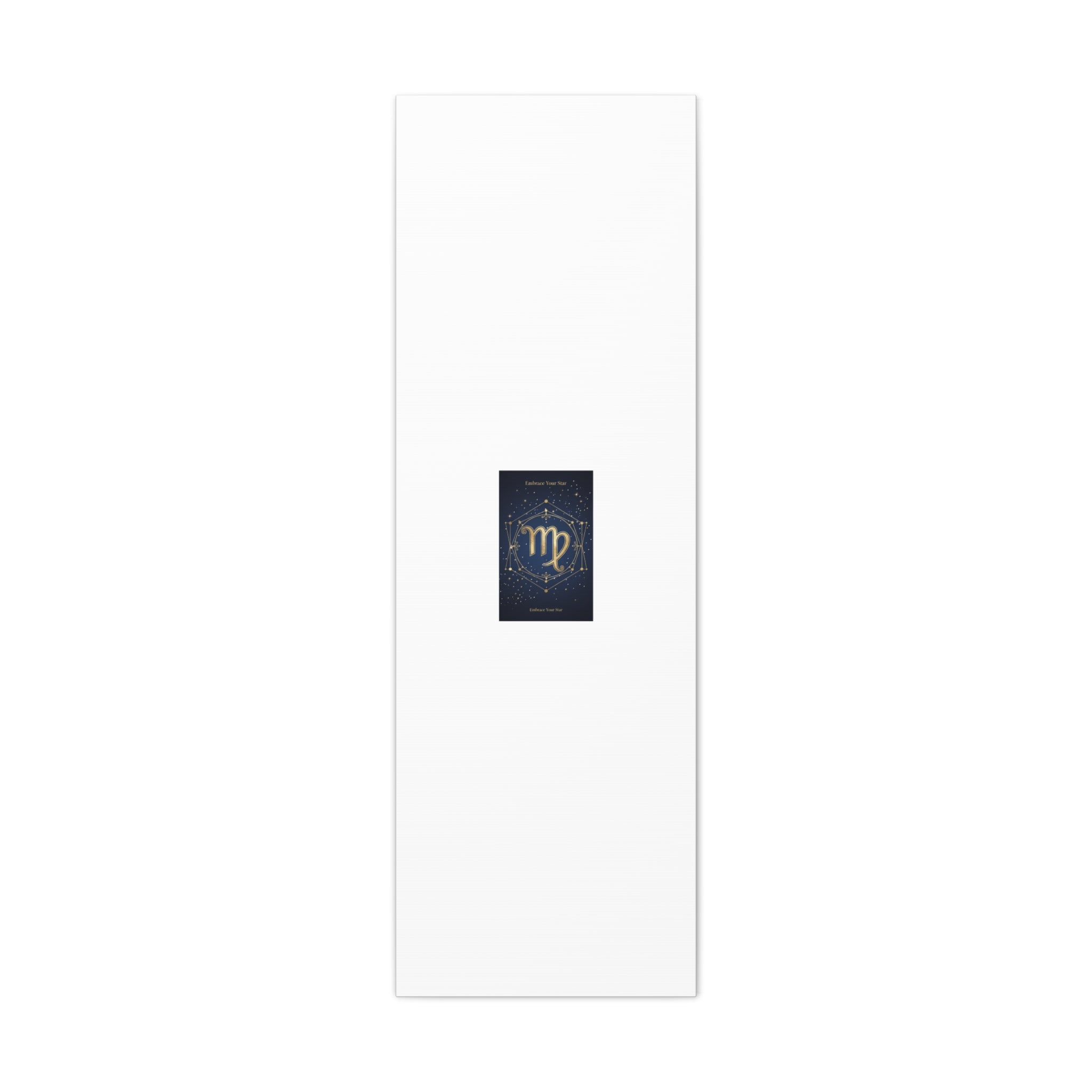 Virgo Zodiac Canvas, Astrology Art Print | Celestial Constellation Wall Decor