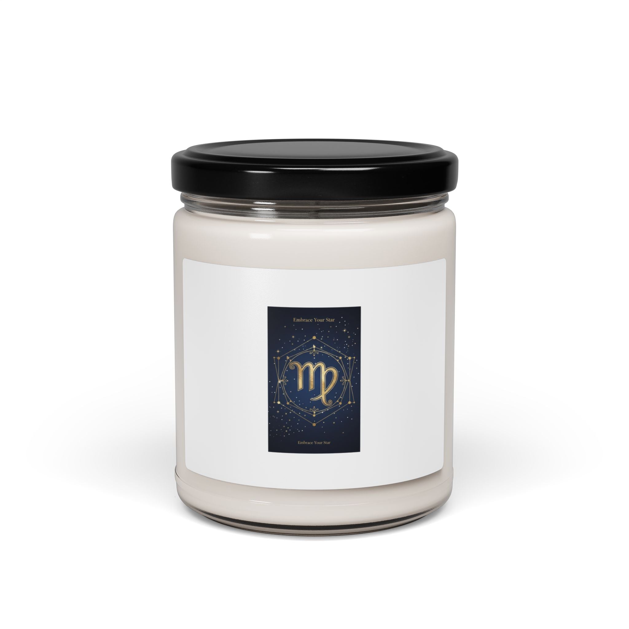 Virgo Constellation Soy Candle, Astrology Celestial Decor